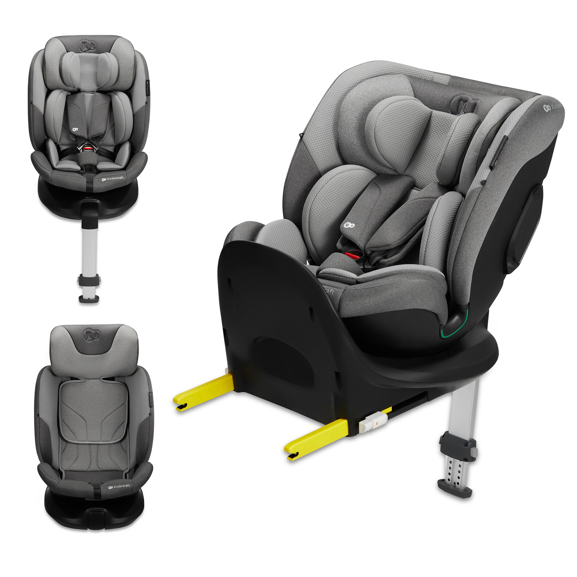 Kindersitz I-FIX i-Size gris