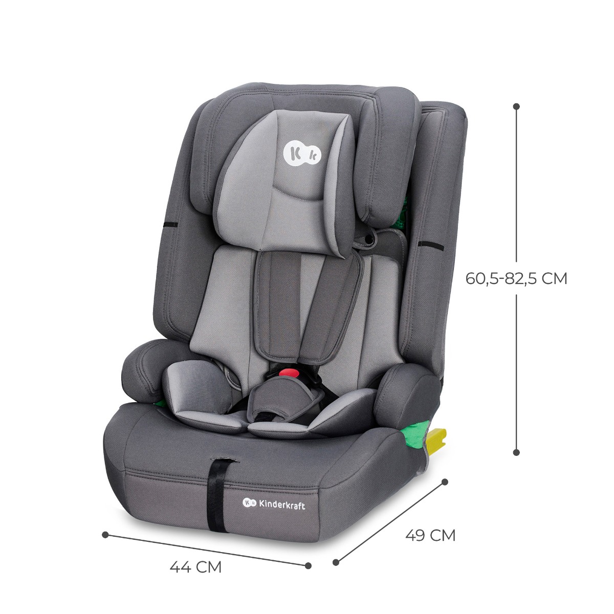 SAFETY FIX 2 i-Size Kindersitz grau		