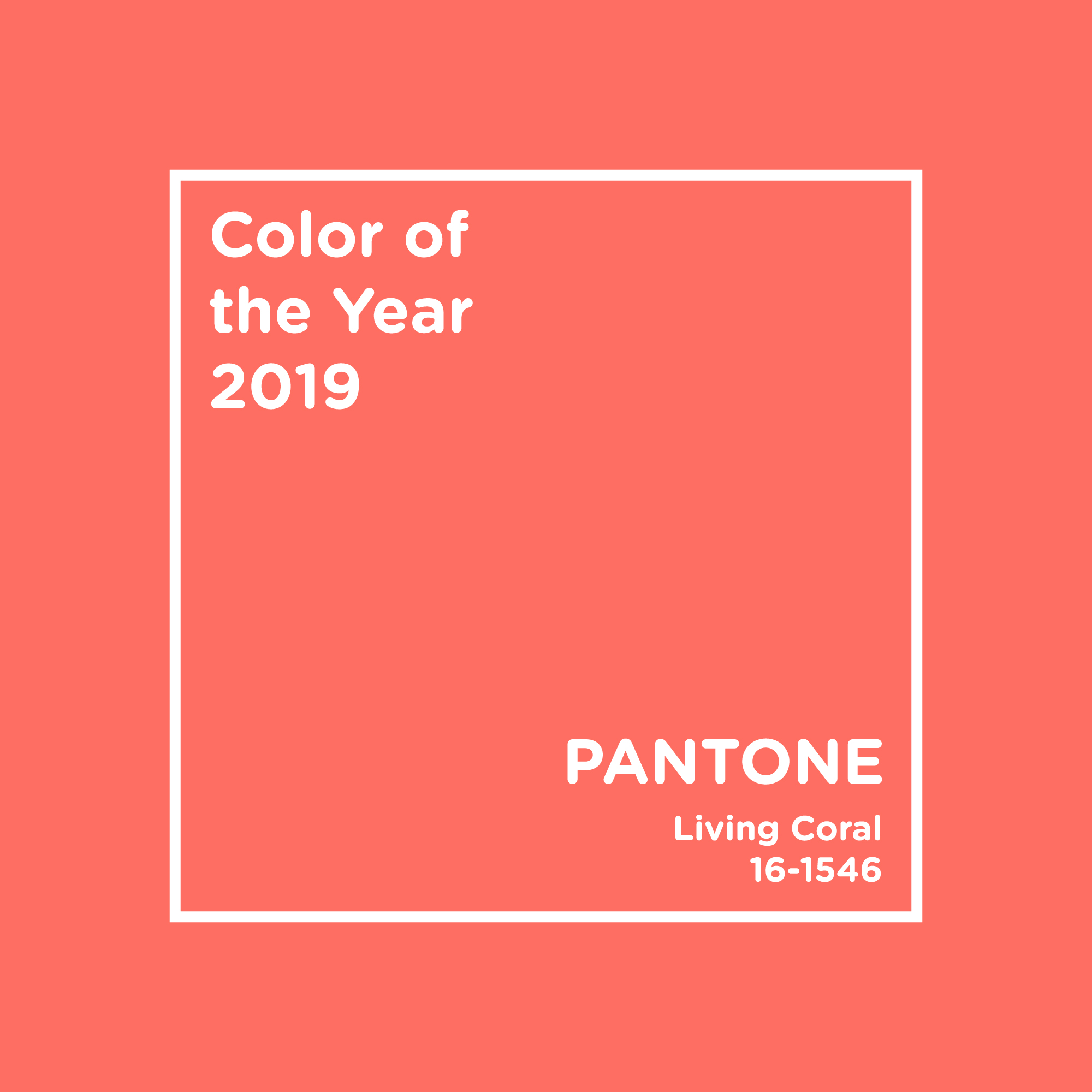 Living Coral - Farbe des Jahres 2020